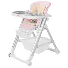 Стульчик для кормления CARRELLO Concord, salmon pink