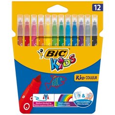 BIC Фломастеры "Kid Couleur" 12 шт. (9202932) разноцветные