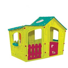 Домик KETER Magic Villa 17190655, зелено-бирюзовая