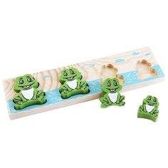 Рамка-вкладыш Томик Лягушка БМ (481-2), 4 дет.