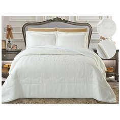 Комплект с покрывалом Cleo Vermont 220x240 см, белый