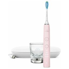 Звуковая зубная щетка Philips Sonicare DiamondClean 9000 HX9911/29, розовый