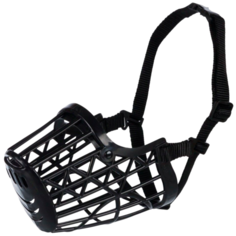 Намордник для собак TRIXIE M 17603, обхват морды 20 см черный