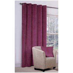 Портьеры Amore Mio RR 1403 на люверсах 270 см 1 шт. фиолетовый