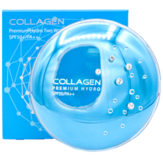 Enough пудра компактная с коллагеном увлажняющая Collagen Premium Hydro Two Way Cake SPF50+/PA++ №21 Beige