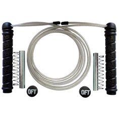 Скакалка утяжелённая Original FitTools FT-JR-83 серый 300 см