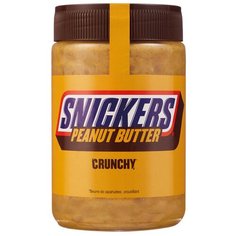 Snickers Арахисовая паста Crunchy, 320 г Mars