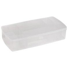 Органайзер REXANT 12-5013-4 26x12x5.5 см прозрачный белый