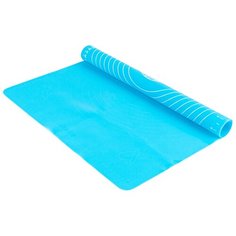 КОВРИК ДЛЯ ТЕСТА И ВЫПЕЧКИ СИЛИКОН. 48*38 СМ С РАЗМЕТКОЙ BLS-19*15 (1/15/60) "MALLONY"