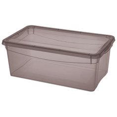 ЯЩИК УНИВЕРС. "КОЛОР-СТАЙЛ" 330*190*120 ММ 5 Л (КОРИЧНЕВЫЙ) (1/18) "БЫТПЛАСТ" Econova