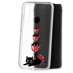 Чехол на Xiaomi Redmi Note 8 Kruche Print Котенок в чашке КruЧЕ