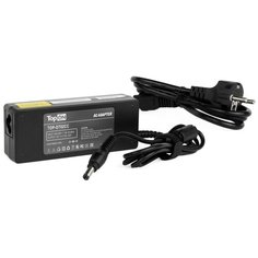 Блок питания (зарядное устройство) TopON для ноутбука HP 19V, 4.74A (90W), штекер: 5.5 x 2.5 мм, (с сетевым кабелем), PN:239428-001