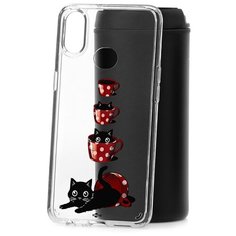 Чехол на Samsung Galaxy A10S Kruche Print Котенок в чашке КruЧЕ