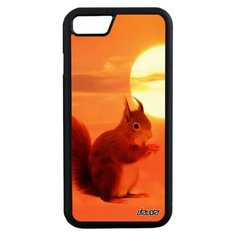 Чехол на смартфон Apple iPhone 7, "Белка" Белочка Пушистая Utaupia