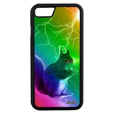 Чехол на смартфон Apple iPhone 7, "Белка" Пушистая Векша Utaupia