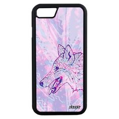Чехол на смартфон Apple iPhone 7, "Волк" Wolf Зверь Utaupia