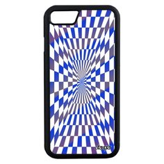 Чехол на Айфон 7 оригинальный дизайн Иллюзия шахмат Эффект Зеркало Utaupia