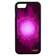 Чехол на смартфон iPhone 7 оригинальный дизайн Большой взрыв Галактика Космос Utaupia