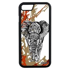 Чехол на смартфон iPhone 7, "Слон" Elephant Мудрый Utaupia