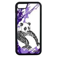 Чехол на смартфон iPhone 7, "Панда" Азия Бамбук Utaupia