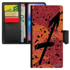 Чехол книжка на смартфон Хуавей P30 Лайт французский дизайн Знак зодиака Астрологический Utaupia