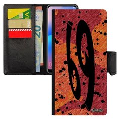 Чехол книжка на смартфон Huawei P30 Lite уникальный дизайн Знак зодиака Zodiac Зодиак Utaupia