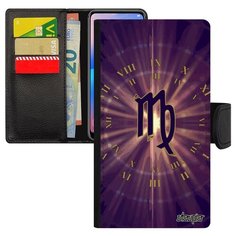 Чехол-книжка на смартфон Xiaomi Redmi note 6 Pro уникальный дизайн Гороскоп Zodiac Utaupia