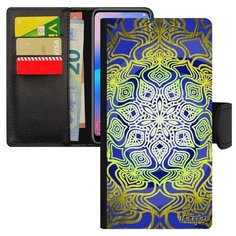 Чехол-книжка на смартфон Huawei P20 Lite французский дизайн Мандала Антистресс Восточный Utaupia
