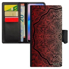 Чехол-книжка на смартфон Samsung Galaxy A10 оригинальный дизайн Мандала Индийский Восточный Utaupia