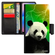 Чехол-книжка на смартфон Huawei P20 Pro уникальный дизайн Большая панда Медведь Тибет Utaupia