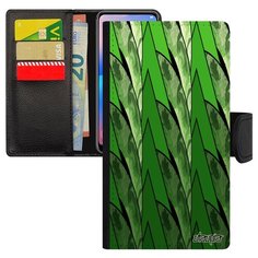 Чехол книжка на смартфон Самсунг Галакси S7 оригинальный дизайн Восход Солнце Вершина Utaupia