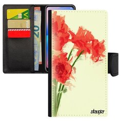Чехол книжка на смартфон Самсунг Галакси S10Е уникальный дизайн Цветы Экзотичный Аромат Utaupia