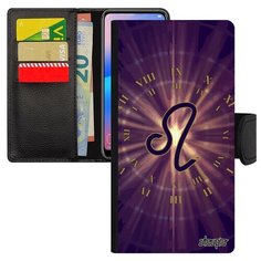 Чехол книжка на смартфон Samsung Galaxy S7 Edge французский дизайн Гороскоп Зодиак Utaupia