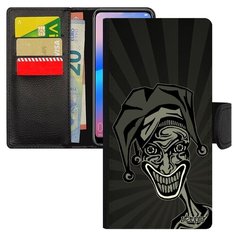 Чехол-книжка на смартфон Samsung Galaxy A50 оригинальный дизайн Джокер Joker Комиксы Utaupia