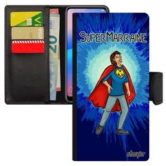 Чехол-книжка на смартфон Samsung Galaxy A10 уникальный дизайн Суперкрестная Герой Рисунок Utaupia