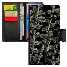 Чехол книжка на смартфон Samsung Galaxy S8 оригинальный дизайн Ветви Весна Верба Utaupia