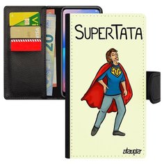 Чехол книжка на смартфон Эпл Айфон 6 6S Плюс французский дизайн Супертетя Шутка Тетка Utaupia