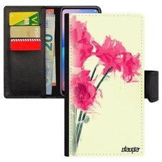 Чехол-книжка на смартфон Эпл Айфон 7 французский дизайн Цветы Букет Природа Utaupia
