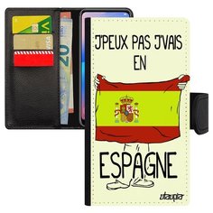 Чехол-книжка на смартфон iPhone XS, "Еду в Испанию" Патриот Страна Utaupia