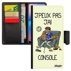 Чехол книжка на мобильный P30 Lite, "Не могу - у меня приставка!" Игра Консоль Utaupia