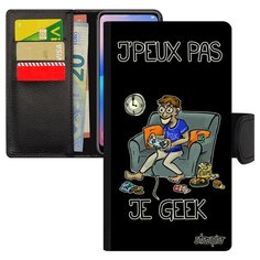 Чехол книжка на смартфон Samsung Galaxy S10e, "Не могу - играю!" Гик Игра Utaupia