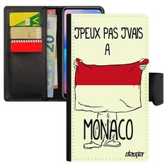 Чехол книжка на смартфон Apple iPhone 8 Plus, "Еду в Монако" Туризм Патриот Utaupia