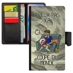 Чехол книжка на смартфон iPhone 8 Plus, "Не могу - кубок мира!" Спорт Юмор Utaupia