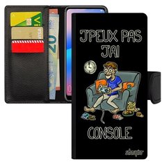 Чехол-книжка на мобильный Galaxy A50, "Не могу - у меня приставка!" Геймплей Консоль Utaupia