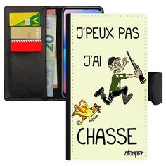 Чехол-книжка на смартфон Apple iPhone XR, "Не могу - у меня охота!" Юмор Шутка Utaupia