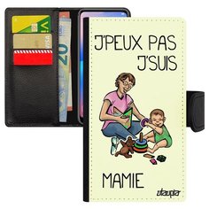 Чехол книжка на смартфон Apple iPhone 7 Plus, "Не могу - стала бабушкой!" Отговорка Юмор Utaupia