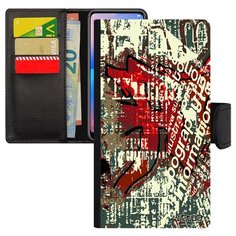 Чехол книжка на смартфон Apple iPhone XS оригинальный дизайн Стрит-арт Живопись Печатный Utaupia