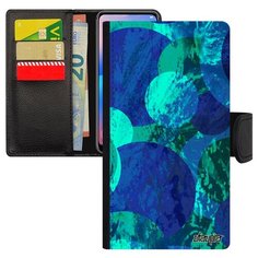 Чехол книжка на смартфон Apple iPhone XS французский дизайн Планеты Сфера Круги Utaupia