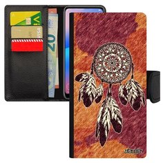 Чехол-книжка на смартфон Samsung Galaxy S8 французский дизайн Ловец снов Амулет Талисман Utaupia