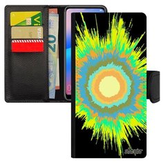 Чехол-книжка на смартфон Самсунг Галакси A50 уникальный дизайн Большой взрыв Пространство Utaupia